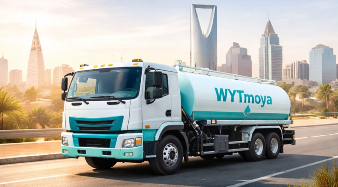 water supply tanker in Riyadh