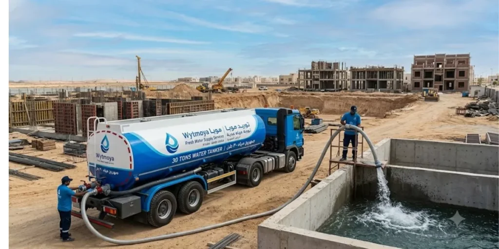 وايت ماء ٣٠ طن في شرق الرياض
