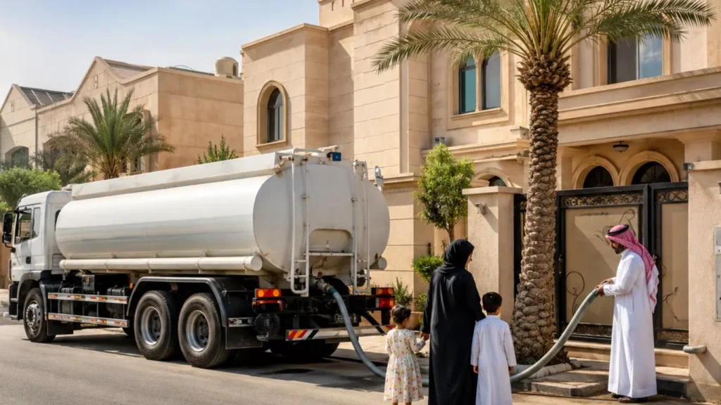 صهريج مياه عذبة ٣٢ طن